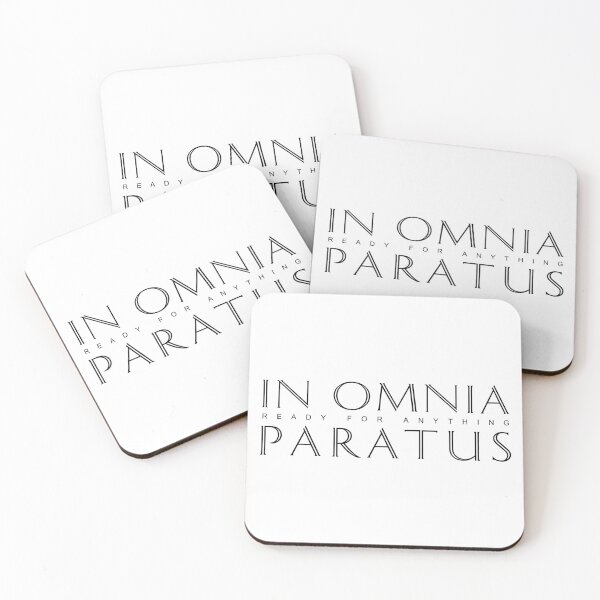 Item preview, Latin Inspirational Quote: In Omnia Paratus (Ready for Anything) designed and sold by Elvin Dantes.
