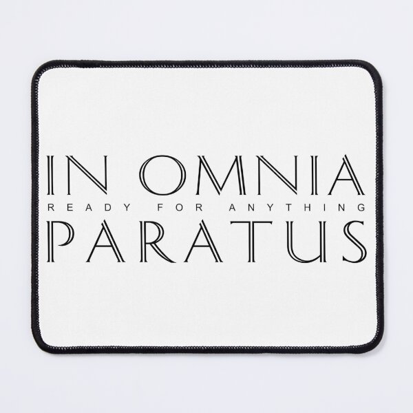 Item preview, Latin Inspirational Quote: In Omnia Paratus (Ready for Anything) designed and sold by Elvin Dantes.