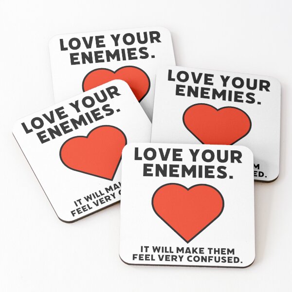 Item preview, Love your enemies  designed and sold by Rachel the Artist .
