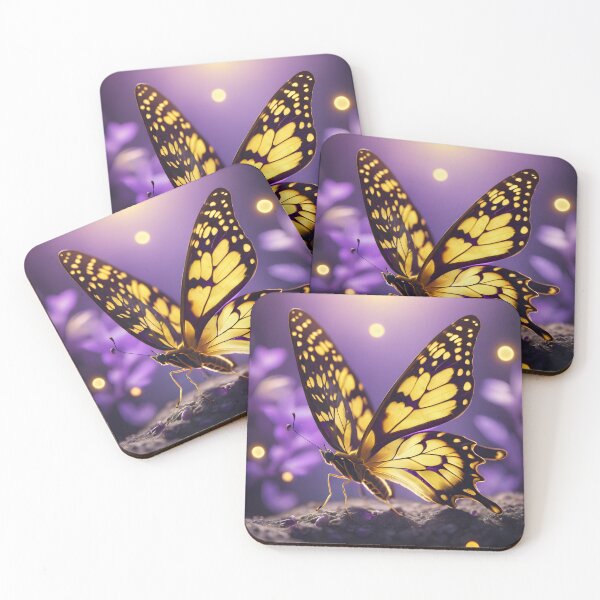 Item preview, Golden Glow Butterfly in Enchanted Evening Light designed and sold by Z33MA.