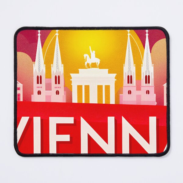 Item preview, Vienna Austria Travel Retro Emblem - Vintage Style Souvenir Design designed and sold by Timegraf.
