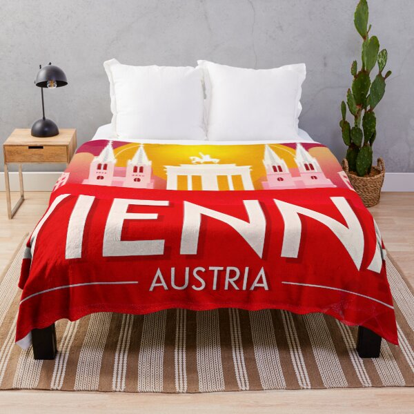 Item preview, Vienna Austria Travel Retro Emblem - Vintage Style Souvenir Design designed and sold by Timegraf.