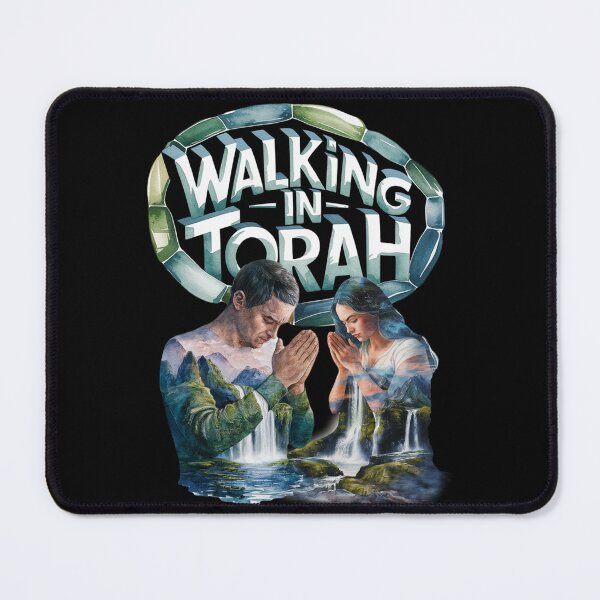 Item preview, Prayer - Walking In Torah - Beautiful Watercolor - Christian Hebrew designed and sold by Narrow-Path.
