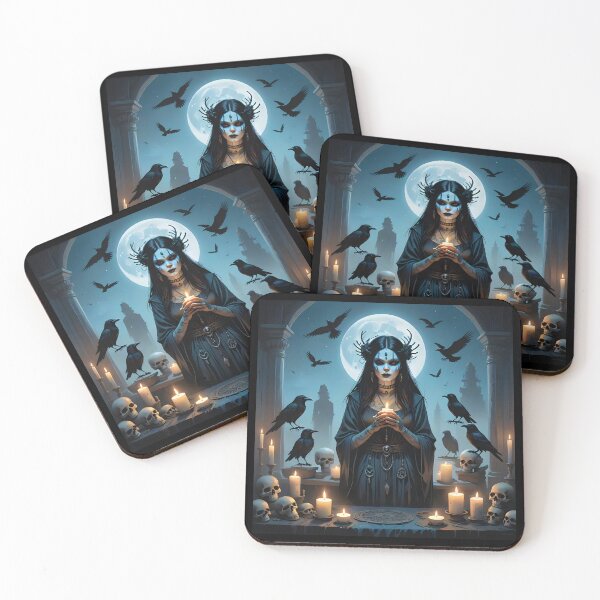 Item preview, Voodoo witch with crows designed and sold by GothicRubette.