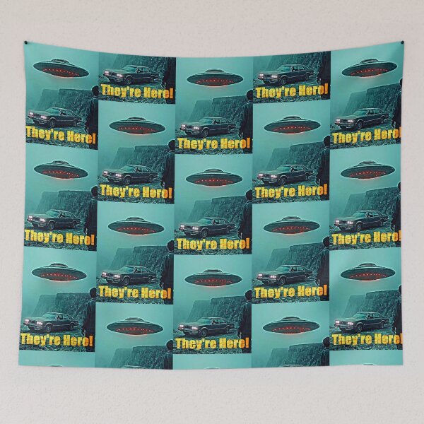 Item preview, They're Here! Incredible UFO/UAP Sighting Over New Jersey! designed and sold by Earth Nature Creations.