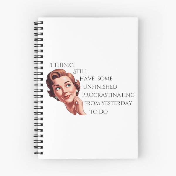Item preview, Catching up on procrastination  designed and sold by KJGHeadRowdy.