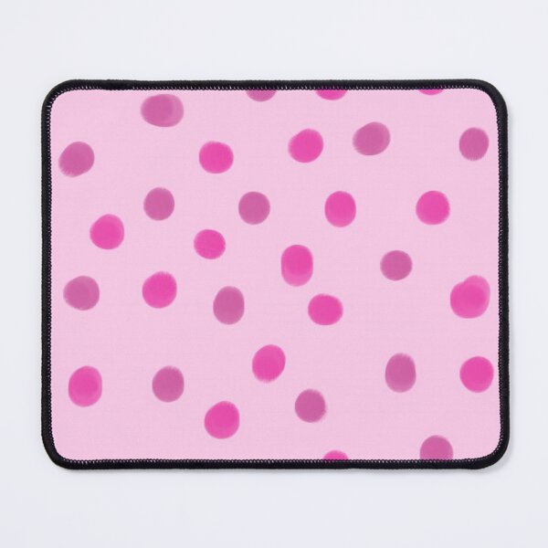 Item preview, Bright Pink and Purple Dots Patterned on Light Pink Background designed and sold by Beautiful art store.