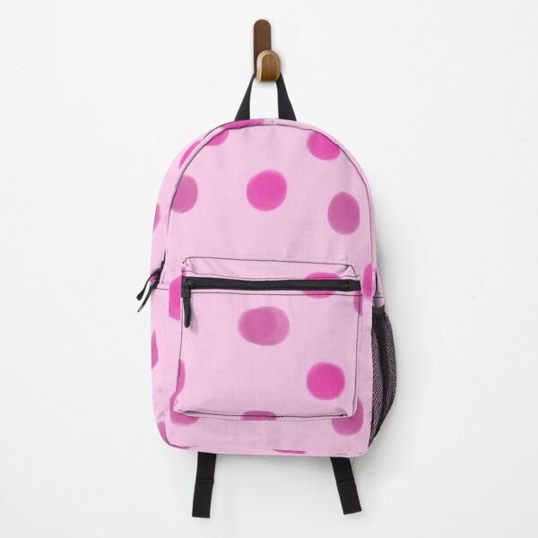 Item preview, Bright Pink and Purple Dots Patterned on Light Pink Background designed and sold by Beautiful art store.