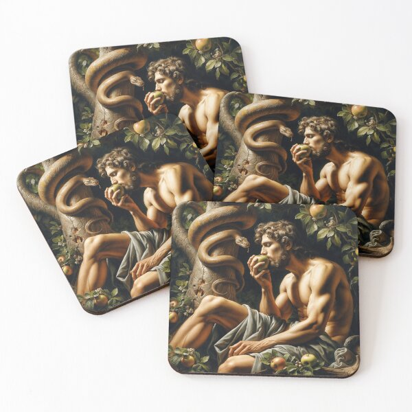 Item preview, ADAM EATING THE FORBIDDEN FRUIT designed and sold by origingallery.