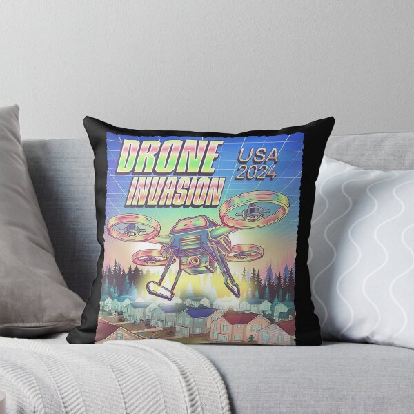 Item preview, Drone Invasion 2024 designed and sold by Wild-Neptune.