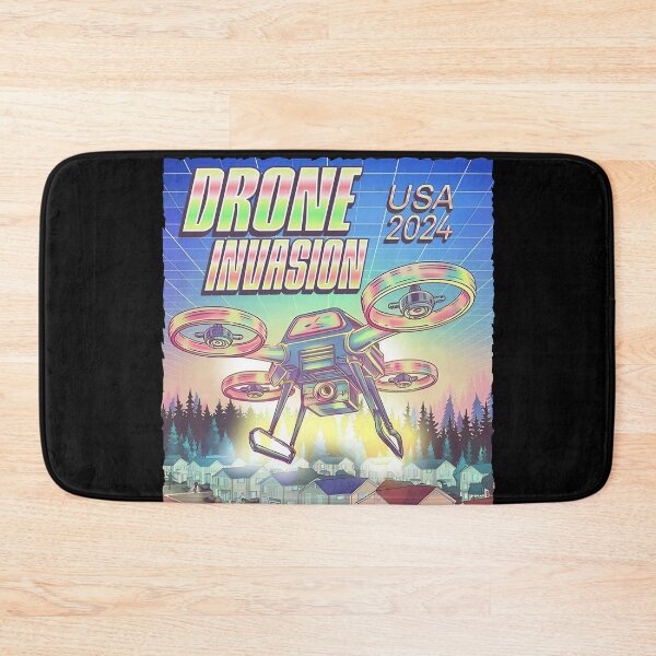 Item preview, Drone Invasion 2024 designed and sold by Wild-Neptune.
