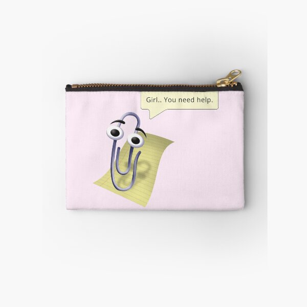 Item preview, Vintage Clippy: A 90s Microsoft Classic Retro Girl designed and sold by cherrytheory.