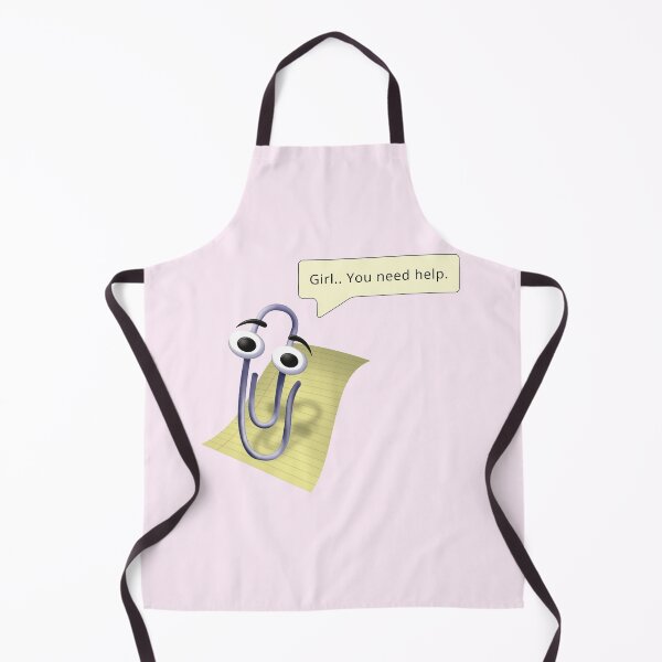 Item preview, Vintage Clippy: A 90s Microsoft Classic Retro Girl designed and sold by cherrytheory.