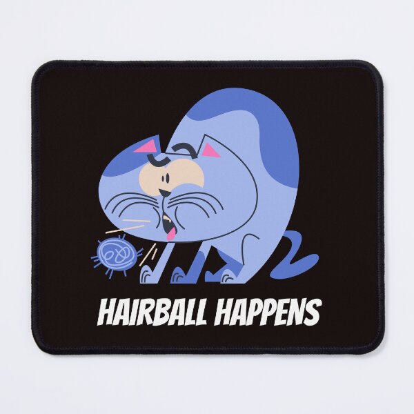 Item preview, Cat coughing up hairballs designed and sold by Orens POD.