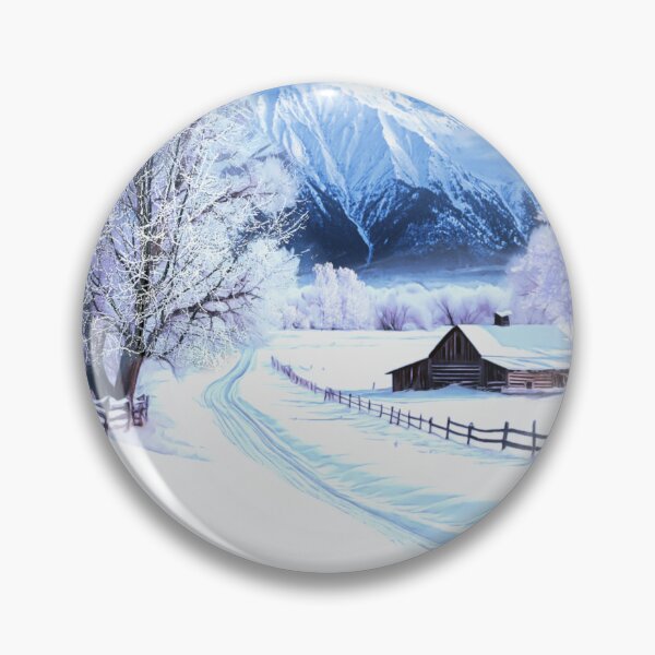 Item preview, Snowy Serenity: Winter Ranchscape designed and sold by Sanctum Icons.