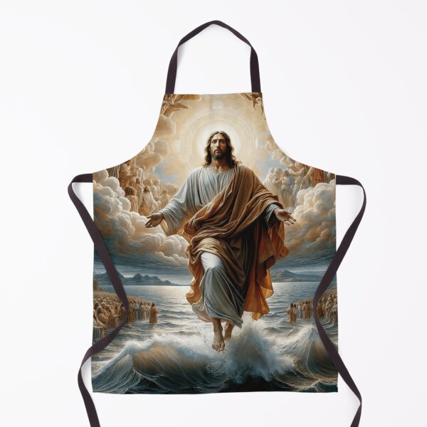 Aperçu de l'œuvre JÉSUS MARCHANT SUR L'EAU créée et vendue par origingallery.