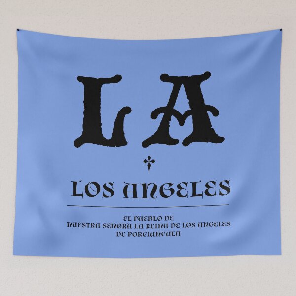 Item preview, LA (the actual name of Los Angeles) designed and sold by abbazabba.