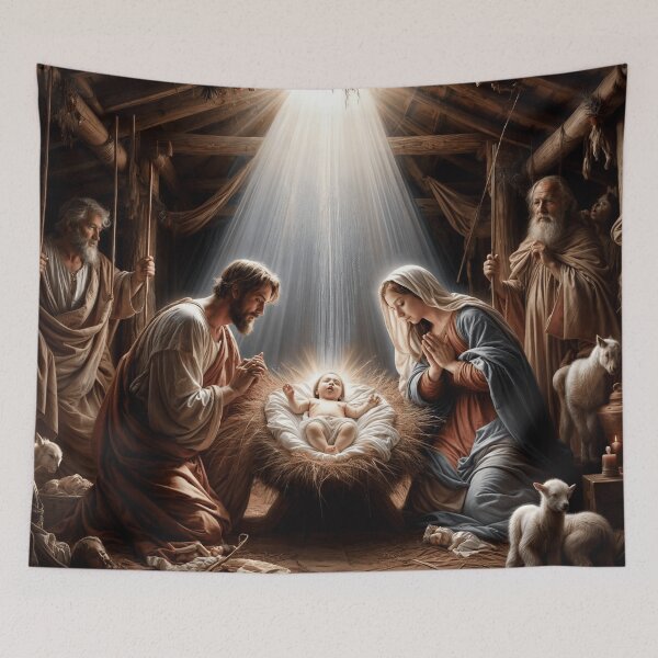 Item preview, BIRTH OF JESUS designed and sold by origingallery.