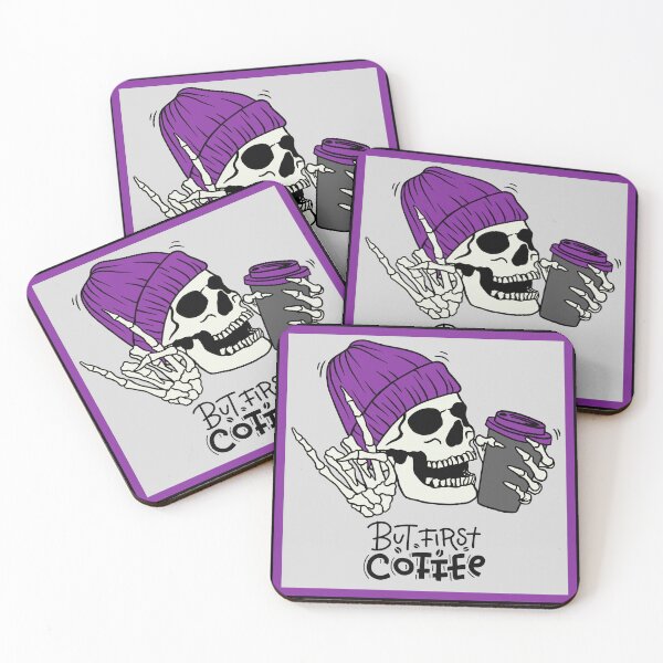 Item preview, But First Coffee - Skeleton designed and sold by Yankee Doodle Gandy.