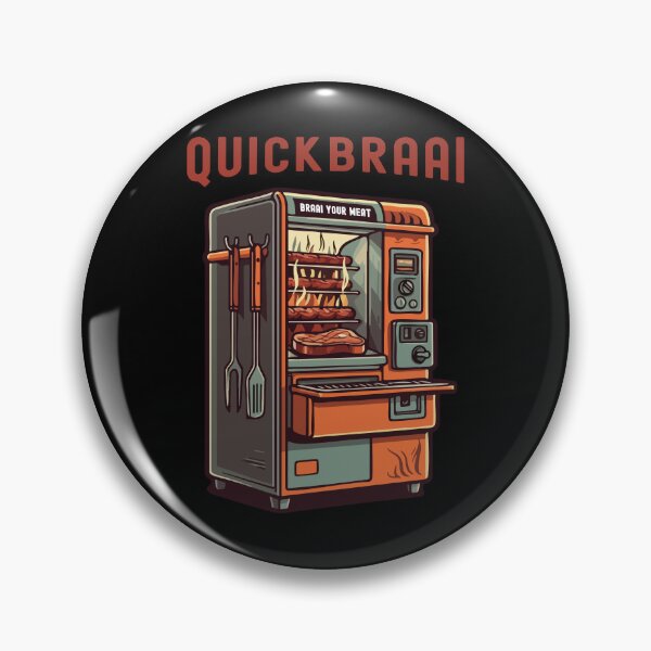 Item preview, Quick Braai Express Vending Machine Funny Vintage Afrikaans designed and sold by d247.