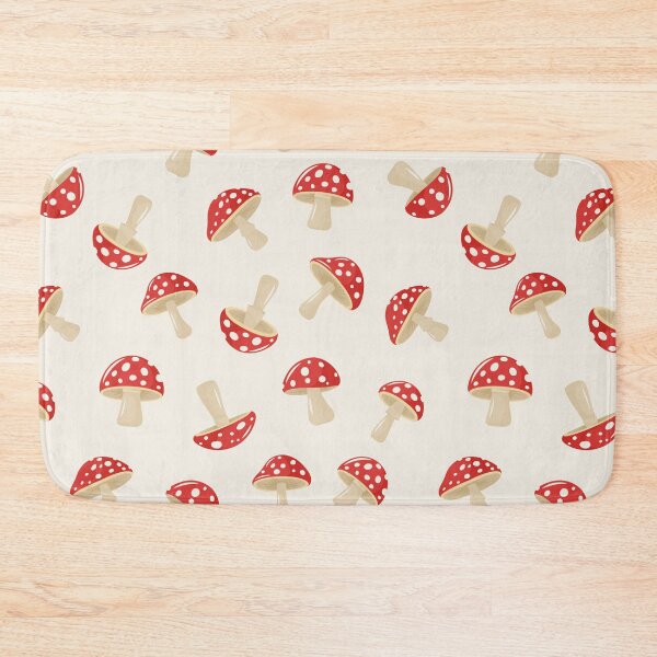 Item preview, Retro Red Magic Mushrooms designed and sold by newburyboutique.