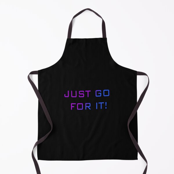 Item preview, JUST GO FOR IT! Boxed Font, Purple, Blue designed and sold by AASparksDesigns.