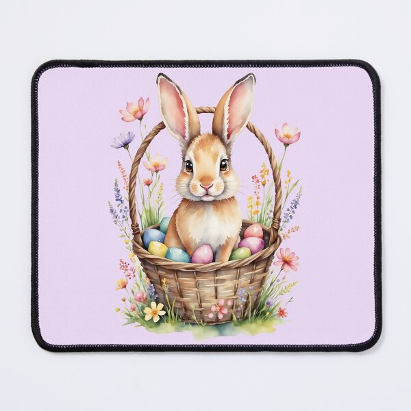 Item preview, Watercolor Easter Bunny 2 designed and sold by Magnolia Valley Art.
