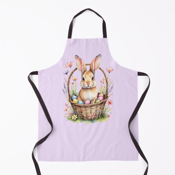 Item preview, Watercolor Easter Bunny 2 designed and sold by Magnolia Valley Art.