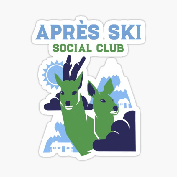 Item preview, Après Ski Social Club  designed and sold by Creation-Pillar.