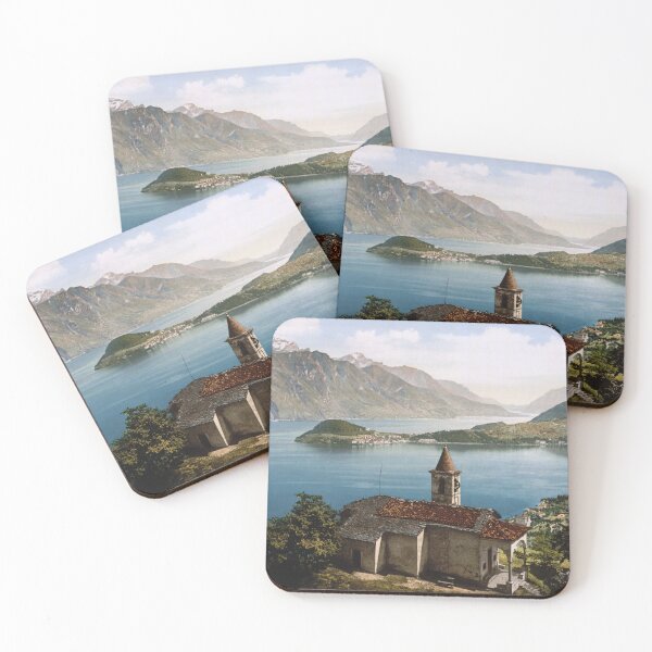 Item preview, Iglesia en el lago de Como designed and sold by 19th Century in Color.