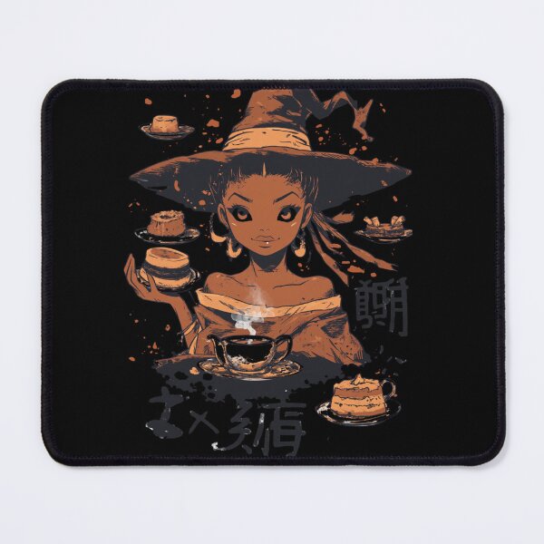 Item preview, African American Cute Chibi Witch designed and sold by PrintsByFrank.