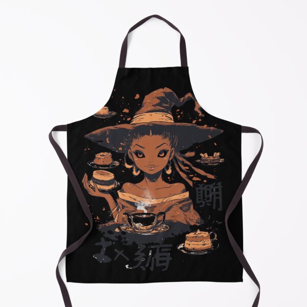 Item preview, African American Cute Chibi Witch designed and sold by PrintsByFrank.