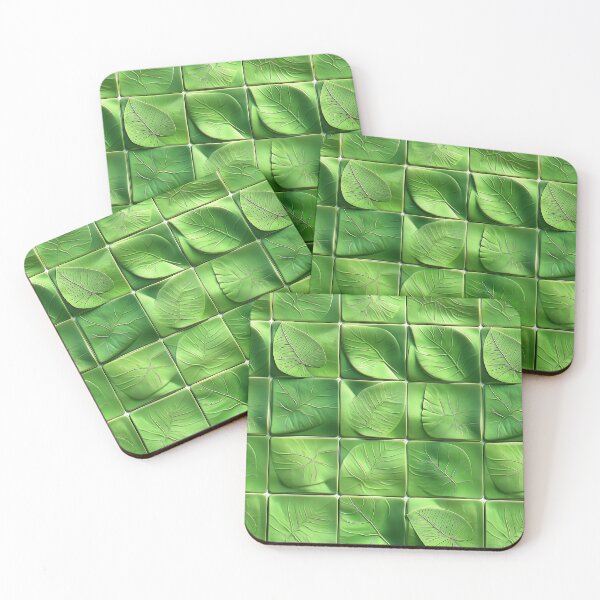 Item preview, Foliumara - Seamless 3D Pattern in Green Hues (5/20) designed and sold by sabantha.