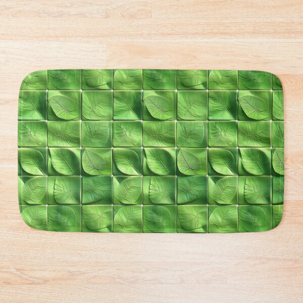 Item preview, Foliumara - Seamless 3D Pattern in Green Hues (5/20) designed and sold by sabantha.