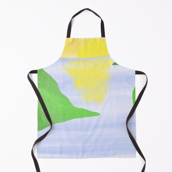 Item preview, River Landscape at Sunrise with Green Hills and Calm Waters designed and sold by Beautiful art store.