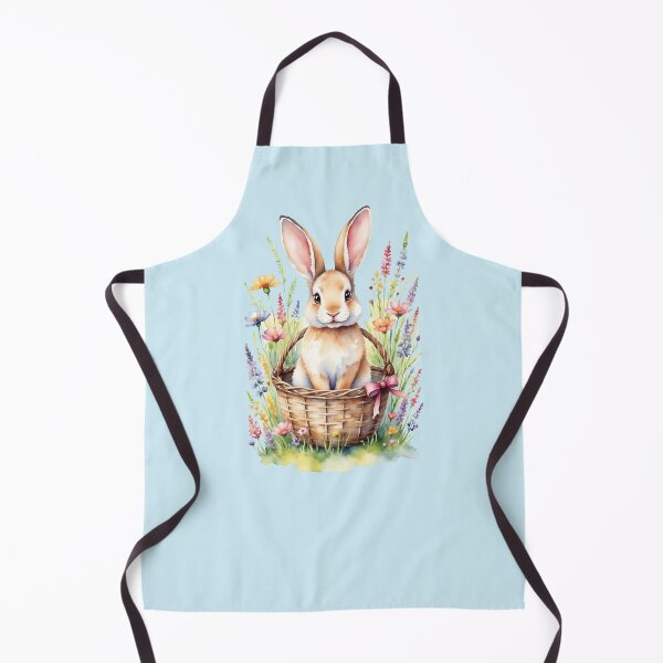 Item preview, Watercolor Easter Bunny 3 designed and sold by Magnolia Valley Art.