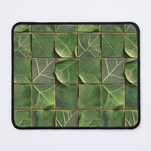 Item preview, Foliumara - Seamless 3D Pattern in Green Hues (6/20) designed and sold by sabantha.