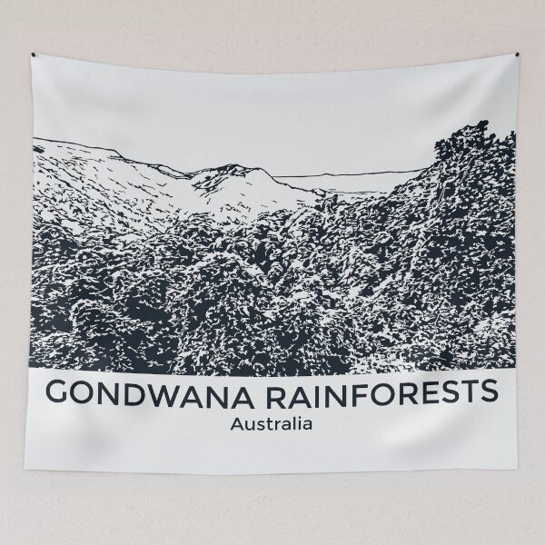 Item preview, Gondwana Rainforests - Australia designed and sold by Lakeric Cityscapes.