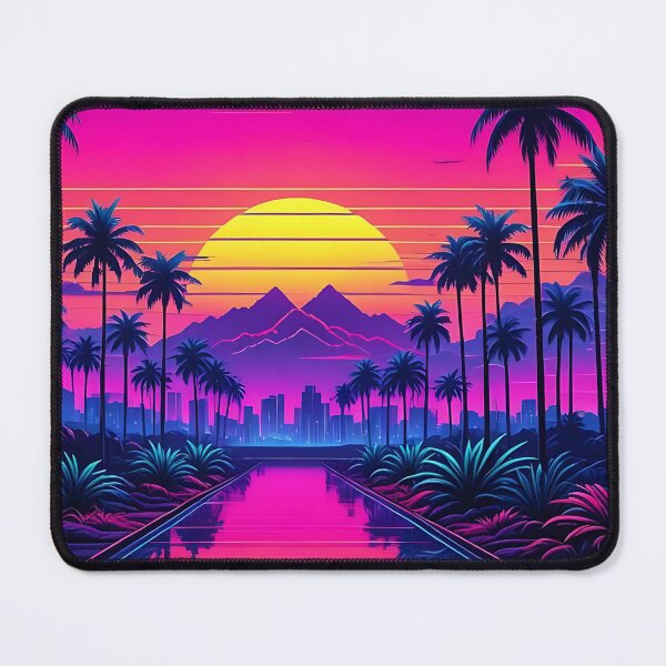Item preview, Neon Jungle at Dusk Vaporwave designed and sold by Taans-Creation.