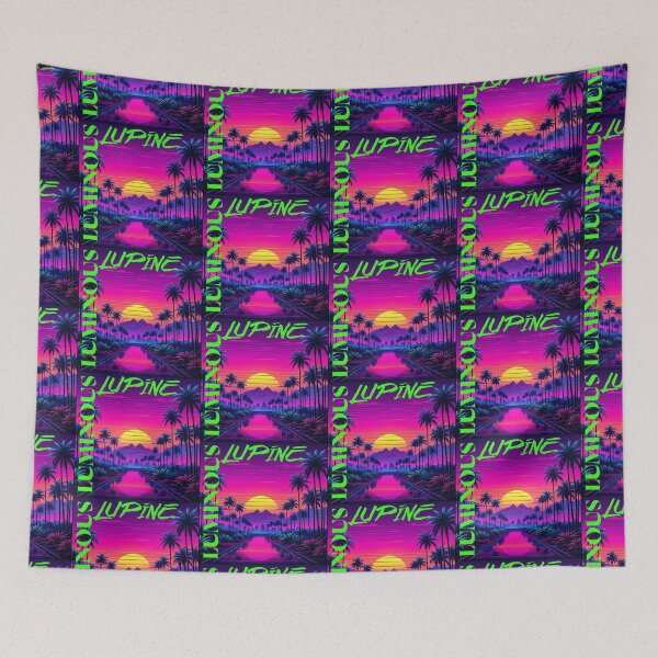 Item preview, Neon Jungle at Dusk Vaporwave designed and sold by Taans-Creation.