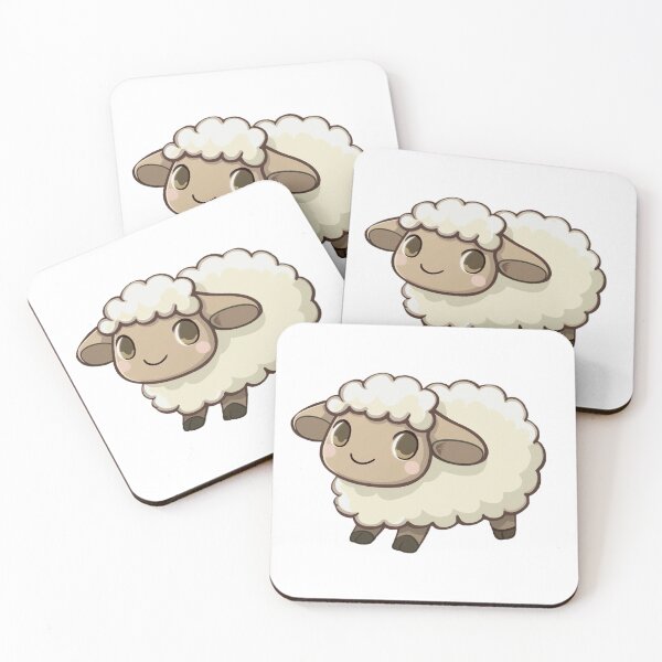 Item preview, Cute cartoon sheep designed and sold by Stickermagician.
