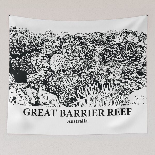 Item preview, Great Barrier Reef - Australia designed and sold by Lakeric Cityscapes.