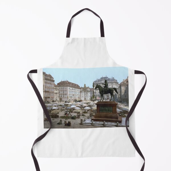 Item preview, Market in Vienna designed and sold by 19th Century in Color.