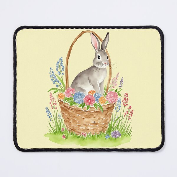 Item preview, Watercolor Easter Bunny 4 designed and sold by Magnolia Valley Art.