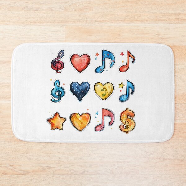 Item preview, musical notes designed and sold by Stickermagician.