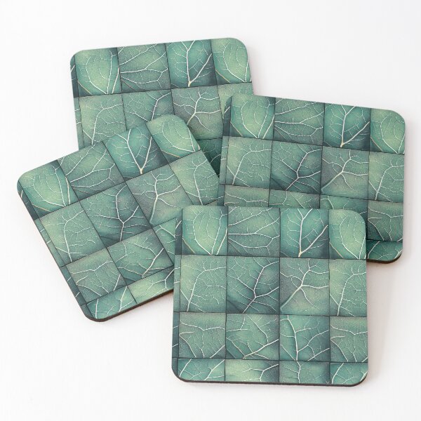 Item preview, Foliumara - Seamless 3D Pattern in Green Hues (8/20) designed and sold by sabantha.