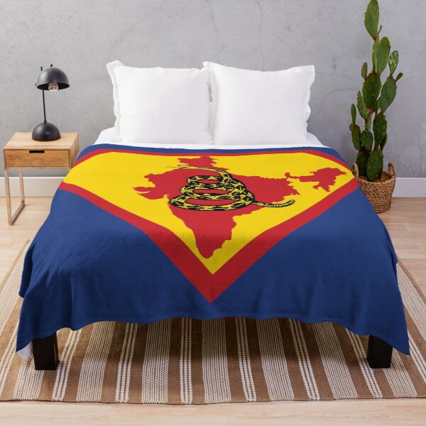Item preview, INDIA - Freedom Is The Superpower - Gadsden Snake Flag - Dont Tread On Me SUPERHERO design designed and sold by pelagio.