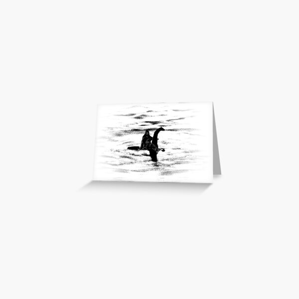 Item preview, Bigfoot and the Loch Ness Monster team-up confirmed? designed and sold by LinearStudios.