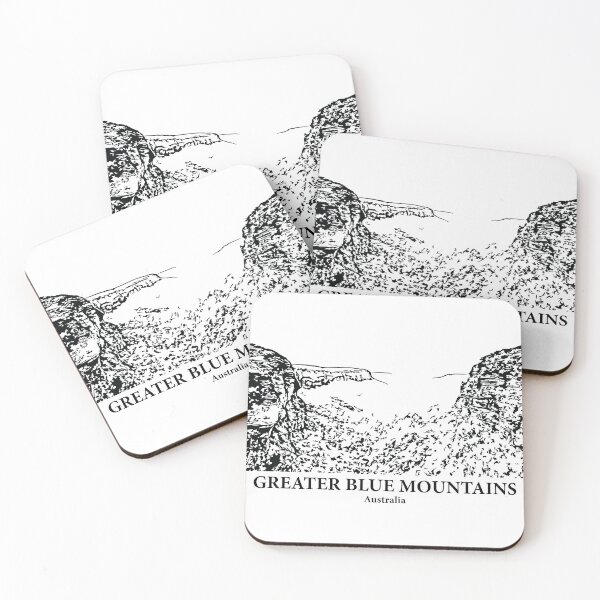 Item preview, Greater Blue Mountains Area - Australia designed and sold by Lakeric Cityscapes.