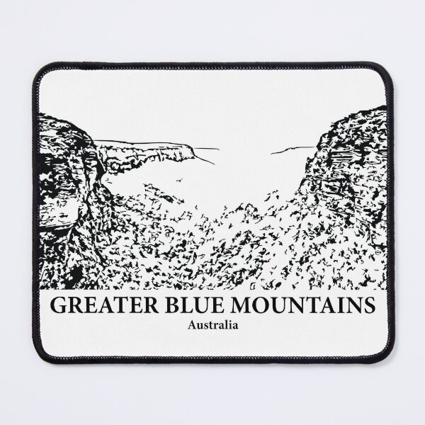 Item preview, Greater Blue Mountains Area - Australia designed and sold by Lakeric Cityscapes.